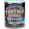 Hammerite Superia smalto metallo antiruggine interno e esterno, Metallizzato Argento, 750 ml