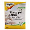 POLYFILLA STUCCO PER ESTERNI, a base di cemento, per il riempimento su crepe fessure e buchi di calcestruzzo intonaco, in Polvere 1KG