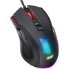 Acer Mouse Gaming Cablato per PC, Sensore da 12800 DPI, 8 Pulsanti Programmabili con Tasti Laterali, Pulsante di Fuoco Programmabile con Macro, RGB Personalizzabile, Mouse da Gioco per MOBA/FPS