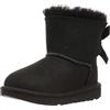 UGG Mini Bailey Bow Ii, Stivali Classici Unisex - Bambini e ragazzi, Nero, 23.5 EU