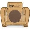 MastaPlasta - Toppa Castagna autoadesiva per la riparazioni di pelle. Scegli dimensioni/design. Pronto soccorso per divani, sedili auto, borse, giacche, ecc.
