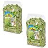 JR FARM Fiocchi di Piselli | Confezione Doppia | 2 x 200 g | Snack per tutti i roditori e i conigli nani | Precotti delicatamente e facilmente digeribili | Particolarmente ricchi di vitamine A e C