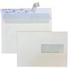 Blasetti Buste con finestra Blasetti Strip 90 - 90 g/m² bianco - 16x23 cm - conf. 500 pz - 0170