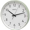 Unity Orologio da parete, Fradley, silenzioso, moderno, verde, 30 cm