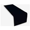 Lemos Home 1 x runner da tavola colore nero 45x150 cm 100% cotone 285 gr/qm. Di alta qualità. Lemos-Home