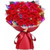 ADDWel Regali romantici per donne - 24 rose eterne in confezione regalo per mamma, fidanzata, moglie o figlia, per compleanno, anniversario, festa della mamma, San Valentino e Natale