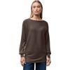 Street One 3016972 Maglione Dolman, Dark Nomad Brown Mel, 40 Donna