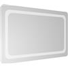 vidaXL specchio da bagno vidaXL LED 50x80 cm