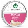 Green idea - Crema lanolina - Balsamo per i piedi - Cera d'api, mentolo, olivello spinoso e calendula - contro la cornea - trattamento di cornee, graffi, pelle secca - protettivo - 50 ml