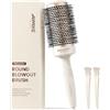 AIMIKE Spazzola tonda per capelli, NaturaVol Spazzola tonda grande con tecnologia nanotermica in ceramica, per asciugatura e styling, con 2 clip (cilindro da 2,1 pollici, setole da 3 pollici)