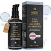 Satin Naturel Siero Acido Ialuronico ad Alta Efficacia 50 ml - Trattamento Viso Bio all'Acido Ialuronico - Siero Idratante Anti Age - Vegan - Idratazione 24 h - Cura del Viso per Donne e Uomini