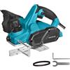 Cecotec Pialletto Elettrico con Cavo Fast&Clean 3000 Agile. 650W, 16800rpm, Profondità 2mm, Larghezza 82mm, Lame Doppie Reversibili, Sacco Raccolta, Connessione Aspiratore, Cavo 3m, Finitura Perfetta