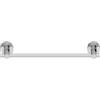 Lenz Portasciugamani PISA cromato - Lunghezza 30 cm - Accorciabile individualmente - Ideale per piccoli bagni & WC ospiti - Da incollare o forare - Include colla e materiale di montaggio - 5108502