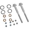 Generisch Kit guarnizioni per 4 iniettori compatibili con VW AUDI SIEMENS CAYA 1,6 TDI CAYC 03L130277B A2C59513554 883.670 WHT003187 guarnizione e viti