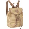 MilyaDE Borsa da spiaggia in paglia, realizzata a mano, con coulisse, borsa a tracolla bohémien per donne, viaggi, vacanze, Ba-kaki, 28*13*28cm, Casual