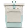 LARKSON Zainetto Asilo Bambino Menta - Kjell - Zaino Bambina con Chiusura Roll-top e Cinturino Pettorale - Dai 4 Anni in Su - Da 8 a 10 Litri - Idrorepellente