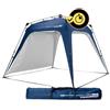 Lumaland Outdoor Padiglione 2,5 x 2,5 m | Impermeabile e protezione UV | Tenda da giardino INCL. 1 x pannello laterale & borsa & picchetti | Tenda da campeggio e ricezione robusta | Montaggio rapido