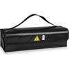 WIYETY Borsa protettiva per batteria ebike, borsa per batteria ignifuga fino a 1000 °C, borsa per batteria Lipo Safe per ebike, impermeabile e resistente alle esplosioni per stoccaggio, trasporto e