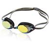 Speedo Vanquisher 2.0 Mirrored Swim-Swimming Racing Goggles-Gold Anti-Fog