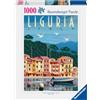 Ravensburger Puzzle 1000 Pezzi, Cartolina dalla Liguria - Puzzle Adulti +14 anni, 70 x 50 cm, Puzzle per Adulti, Collezione Meravigliosa Illustrazione, Idee Regalo