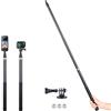 ARTCISE Bastone per selfie in fibra di carbonio da 270 cm ER270 - Asta di prolunga monopiede per fotocamera GoPro Hero, GoPro, per DJI Osmo Action, per fotocamera