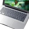 Devantia Protezione Tastiera Universale per Laptop da 13-14 Pollici, Cover Tastiera Silicone Trasparente, Resistente ad Acqua e Polvere, 310 x 130 mm, Ideale per Casa, Ufficio e Scuola