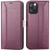 Verco Custodia a libro per iPhone 12 Pro Max, 6,7 pollici, custodia a libro per Apple iPhone 12 Pro Max, colore: Mora