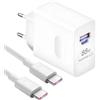 Vernisassize 88 W Supercharge Caricatore Mobile Ricarica Rapida per Honor 200 Pro Magic 7 Lite 400pro, Magic 6, 6A Caricatore Rapido USB C, per Honor 200 Lite, X7b, 9, X6b, X8a, iPhone, Samsung, con cavo di tipo C