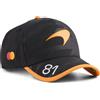 PUMA Cappellino da baseball McLaren MASTERCARD F1 TEAM Replica Piastri, Accessori, Nero, OSFA