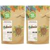 Wholefood Earth - Semi di lino macinati biologici, 500 g, crudi, senza OGM, vegani, ad alto contenuto di fibre, fonte di proteine, certificati biologici (Confezione da 2)