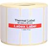 labex label Etichette termiche 50x20 mm su rotolo - Etichette Codice a Barre Termica Diretta - 1 rotoli 1000 etichette - Senza nastro - TSC Godex compatibili - Labex Label