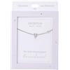 Depesche Collana da donna con ciondolo a forma di cuore, argento o oro, regolabile in 42-47 cm, in diverse varianti con simboli, lettere o segno zodiacale, Filigran, Acciaio inossidabile, Nessuna