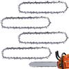 Leikurvo Confezione da 4 catene per motosega da 40 cm, 1,3 mm, 56 TG, compatibili con Stihl, Dolmar, Husqvarna, Einhell, Bosch, Makita, ecc., lunghezza di taglio della lama adatta di 40 cm, catene per motosega
