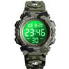 UEOTO Orologio digitale per ragazzi e ragazzi impermeabile orologio sportivo con sveglia cronometro 12-24 ore orologio elettronico LED per bambini e adolescenti
