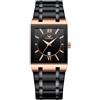 JewelryWe Orologio da Polso da Uomo con Calendario: Orologio Impermeabile Numero Romano Lancette Luminose Cinturino in Acciaio Inossidabile Idee Regalo per lui