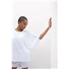 Intimissimi Maglia Manica Corta A Kimono In Cotone Ultrafresh Bianco