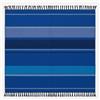 SACAR Telo Mare Kerala Matrimoniale 210x240 cm - Cotone Morbido e Assorbente - Rapida Asciugatura - Ideale per Spiaggia, Piscina, Campeggio e Casa (DARK BLUE)