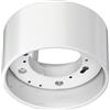 ledscom.de Plafoniera/porta lampada KLU, porcellana, bianco lucido, 1x GX53 max. 60W