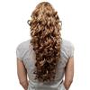 WIG ME UP - Toupet, Voluminoso Ondulati Coda di cavallo Riccia Molto Lungo circa 60 cm Biondo Scuro N310-15