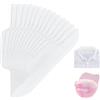 BENECREAT 100 pz Copri-Sudore per Cappello, Protezioni per Colletto Monouso Da 29.3x6.8cm, Assorbenti Antisudore per Uomo e Donna, Magliette Da Golf e Baseball