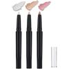 BelleFlair Set di 3 stick per ombretto, stick per ombretto waterproof, glitterato, eyeliner cremoso (Style C)