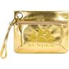 Sundek Pochette AW416ABPU7LA LAMINATED CLUT A75LA Oro Oro/TU