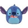 Squishmallows SQDI01095 - Peluche ufficiale Jazwares Stitch Fuzzamallow, 20 cm
