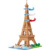 nanoblock Bandai Torre Eiffel Deluxe - Mini-Figurina Mattoncini 2500 pezzi - Kit di Costruzione Modello Monumenti - Giocattolo di Costruzione per Bambini da 12 anni in su e Adolescenti - NBC057