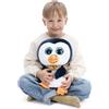 NICI Peluche GLUBSCHIS Pinguino Sniffy 35 cm - Morbido e Curato nei Dettagli, Perfetto da Coccolare e Regalare | 63139