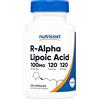 Nutricost Acido R-Alfa Lipoico 100 mg, 120 Capsule - Capsule Vegetariane, Senza OGM, Senza Glutine