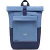 LARKSON Zainetto Asilo Bambino Blu - Kjell - Zaino Bambina con Chiusura Roll-top e Cinturino Pettorale - Dai 4 Anni in Su - Da 8 a 10 Litri - Idrorepellente