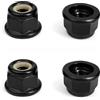 RowGlow 4 Pezzi Dado Lama Decespugliatore M10 X1,0 per Fs55 Fs66 Fs74 Fs76 Fs80 Fs86 Fs86 Fs87 Fs88 Fs90 Fs100 Fs110 Fs120 Fs130 Fs250 Dado Testa Decespugliatore Tagliaerba Accessori (M10x1 4pcs)