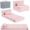 YOTATING Divano letto per bambini, materasso da pavimento per bambini che si illumina al buio, divano modulare con dinosauro blu, pieghevole, futon convertibile, materasso pieghevole per stanza dei
