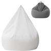 Yuragim Fodera Interna per Sacco Pouf XXL 100 x 120 cm, Inserto di Riempimento per Seduta Morbida, Rivestimento Interno per Lazy Bag, Divano e Sedia Sacco, Fodera di Ricambio DIY senza Imbottitura
